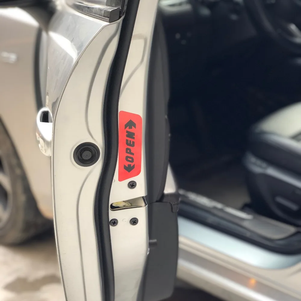 Открыто на автомобильную дверь Предупреждение Стикеры чехол для Chrysler 200 300C Aspen