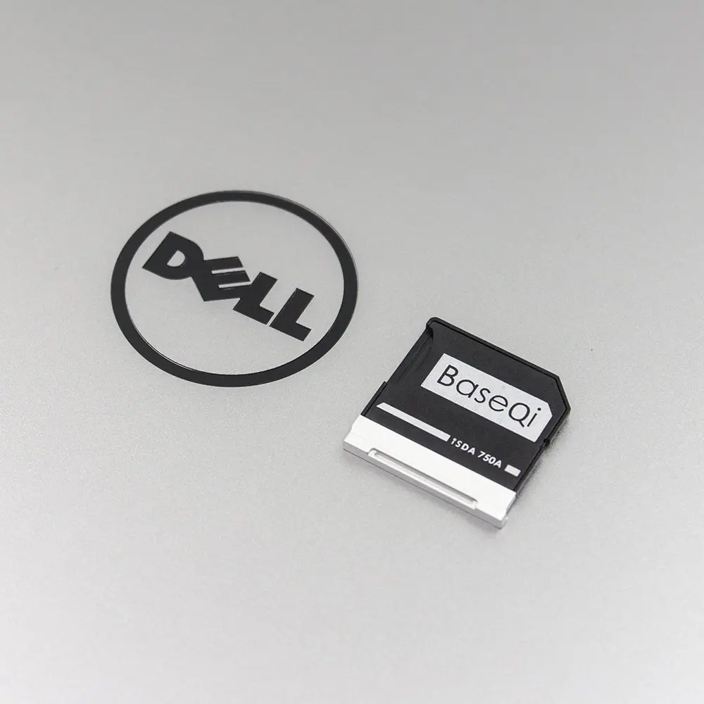 Алюминиевое устройство для считывания карт памяти Micro SD/TF от BaseQi SD Dell XPS 13 дюймов и