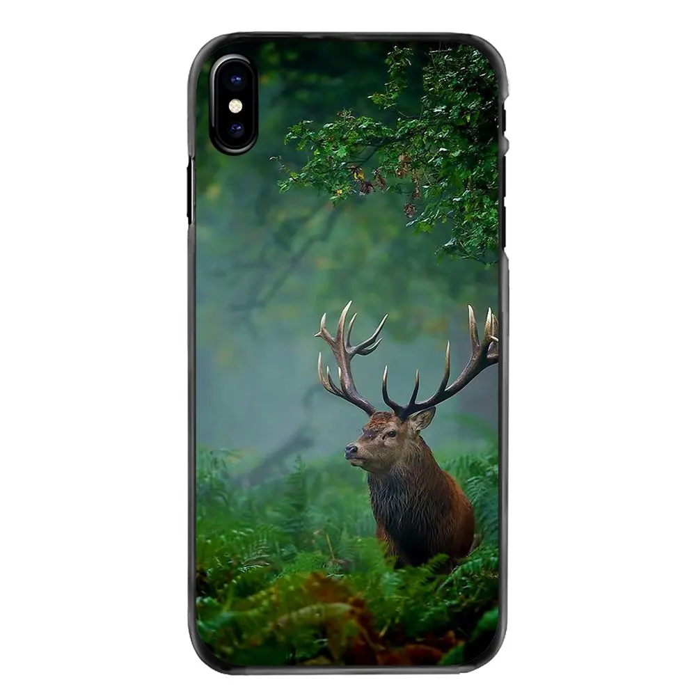 Merry Christmas Love Animal wild Elk Deer For Samsung Galaxy Note 2 3 4 5 S2 S3 S4 S5 MINI S6 S7 edge S9 S8 Plus Cell Phone Case |