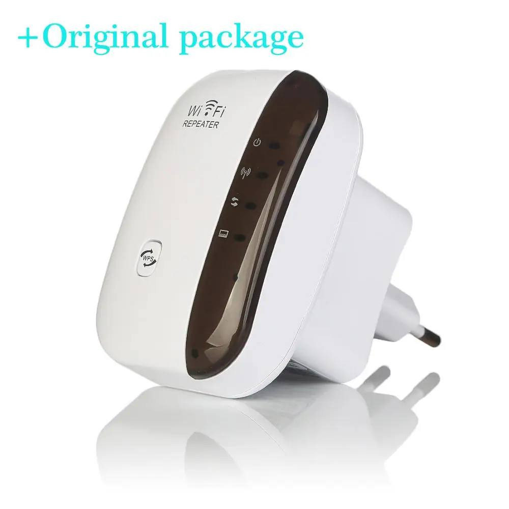 Original box-white Беспроводной Wifi ретранслятор Wifi расширитель диапазона Wi-Fi усилитель сигнала 300 Мбит/с WiFi усилитель 802.11n/b/g Wi Fi ультрабуст точка доступа - Цвет: Original box-white