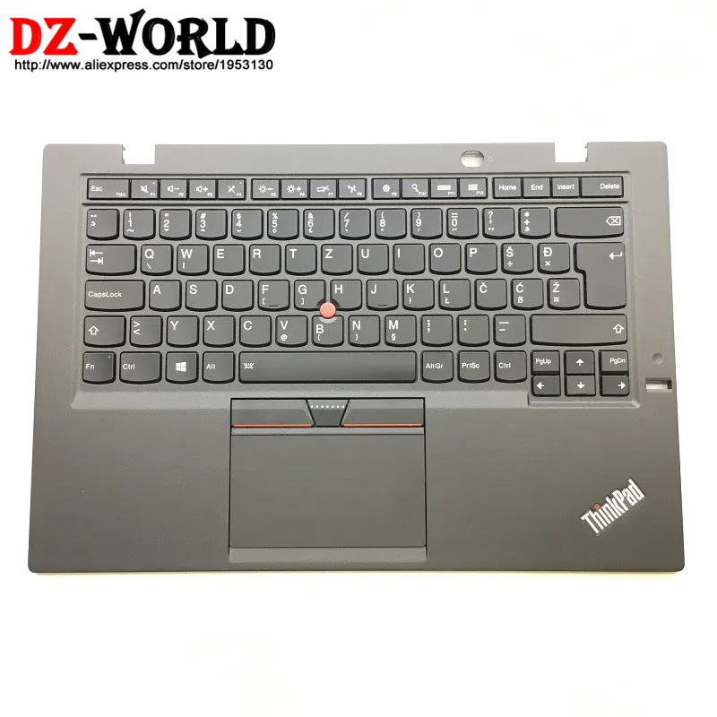 SI новых/оригинальная для Thinkpad X1 углерода 3rd 20BS 20BT Словенский клавиатура с подсветкой и Упор для рук тачпад 00HT325 00HN970 SM20G18630