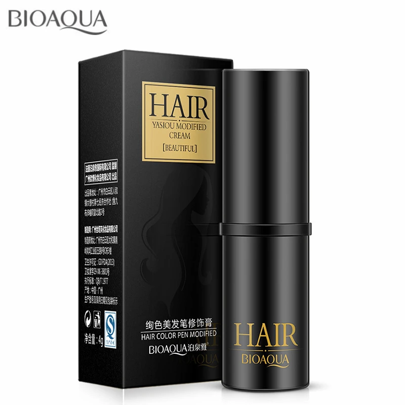 Брендовая черная коричневая Временная Краска для волос крем мягкая быстрая