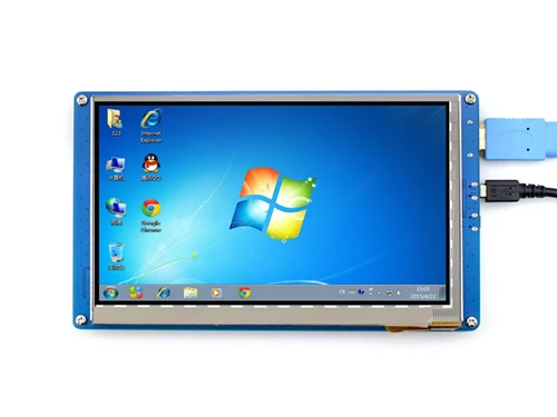 7 inchRaspberry pi 3 ЖК-дисплей сенсорный экран 7 дюймов HDMI lcd(B), поддерживает различные системы