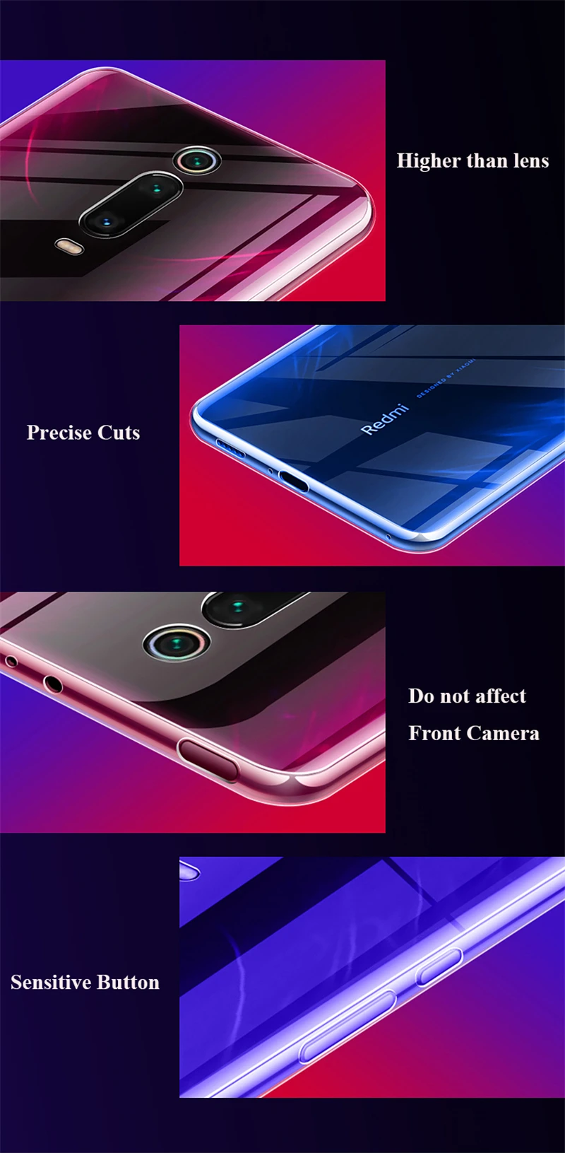 Ультратонкий чехол для мобильного телефона s для Xiaomi mi 9 T/9 T Pro, чехол на заднюю панель 360, защитный чехол для камеры mi 9TPro 9 TPro, силиконовый чехол из ТПУ
