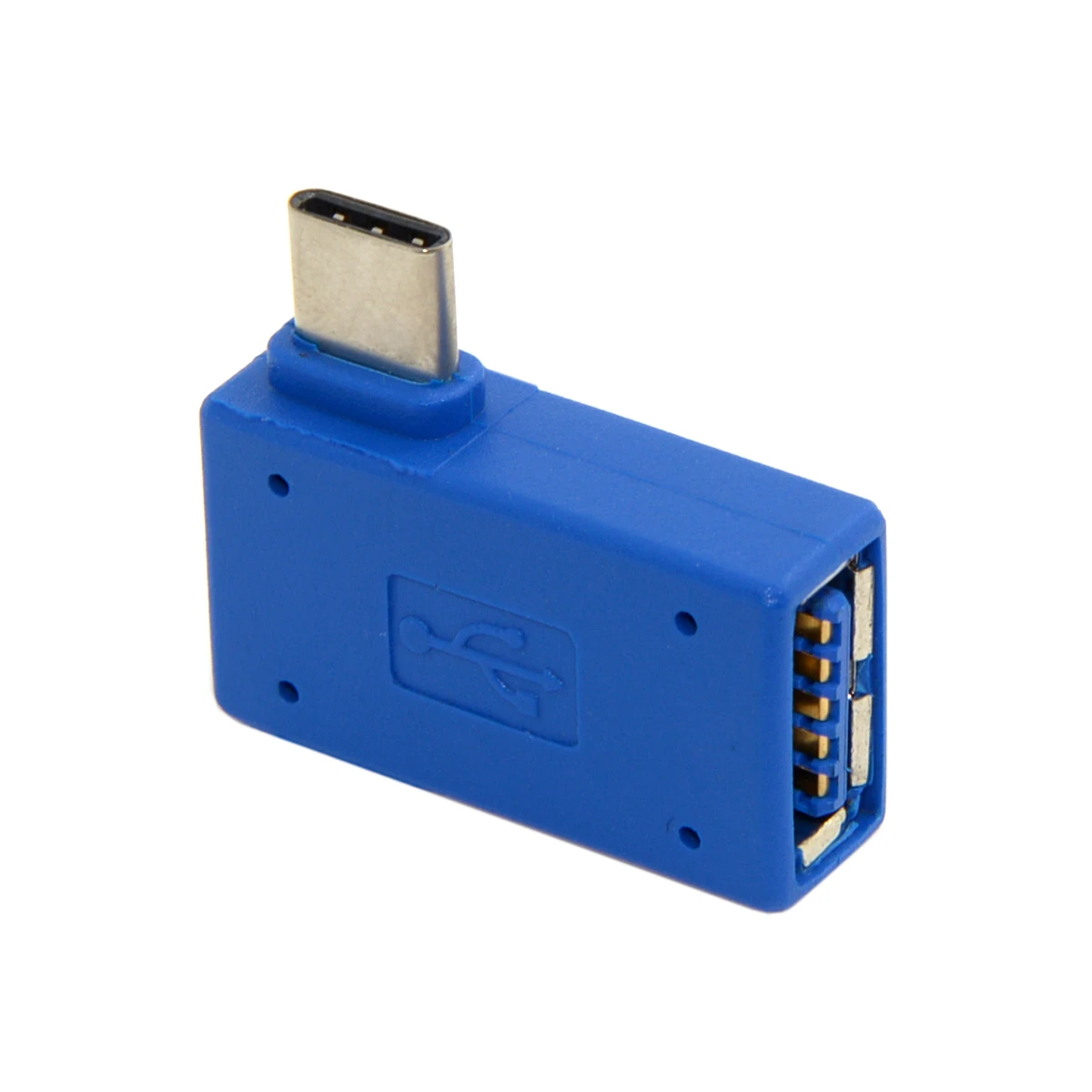 Кабель USB C 3 1 Type к 0 Женский OTG адаптер 90 градусов прямоугольный для ноутбука и