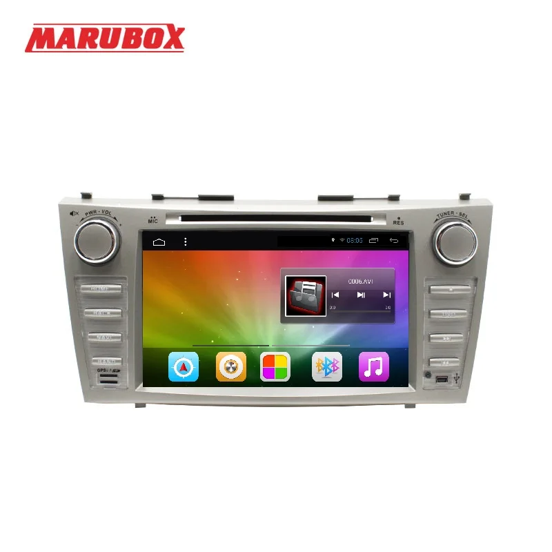 MARUBOX 8A101DT3 автомобильный мультимедийный плеер для Toyota Camry 2006 2011 четырехъядерный