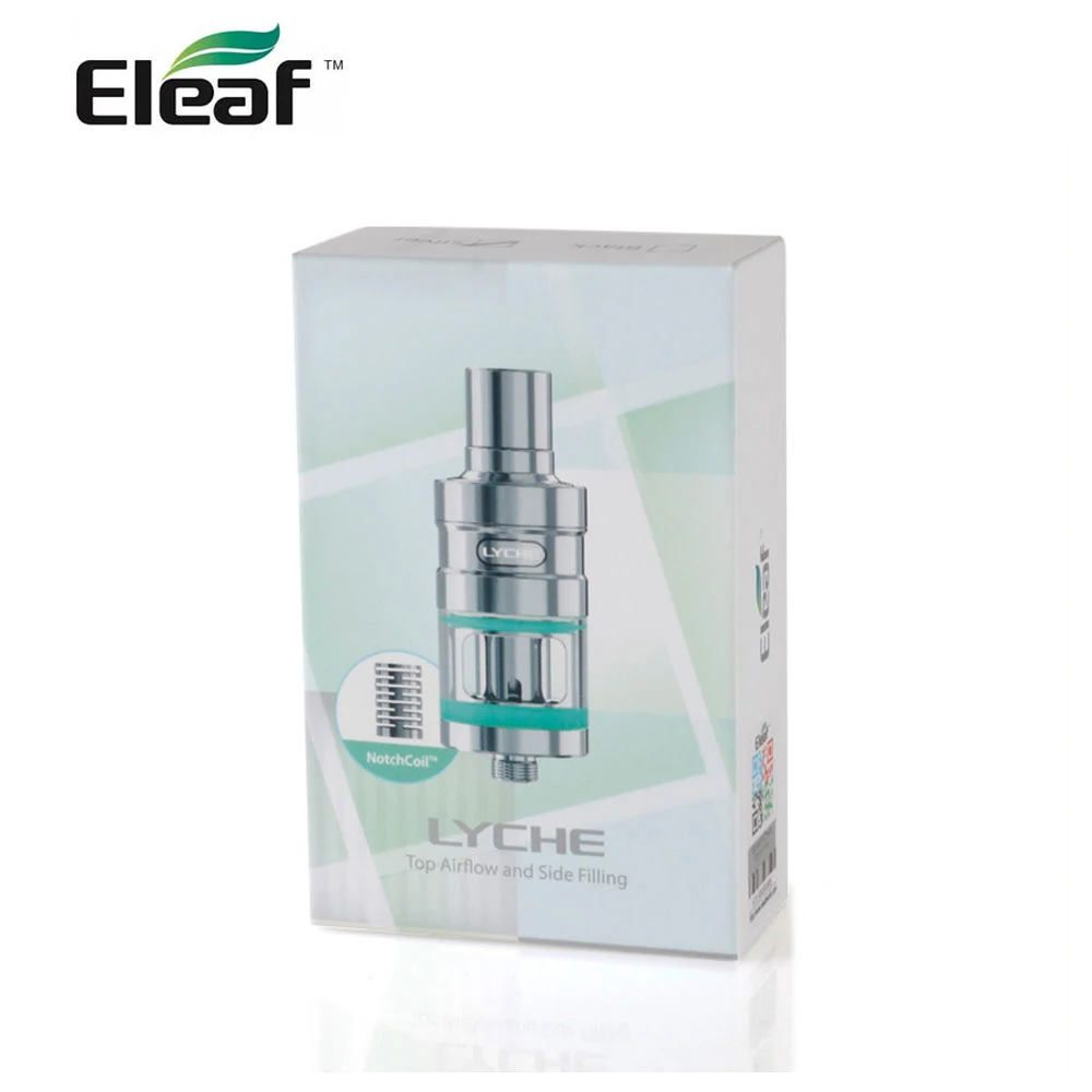 Большая распродажа! Оригинальный 100% Eleaf Lyche атомайзер 4 мл емкость нержавеющая