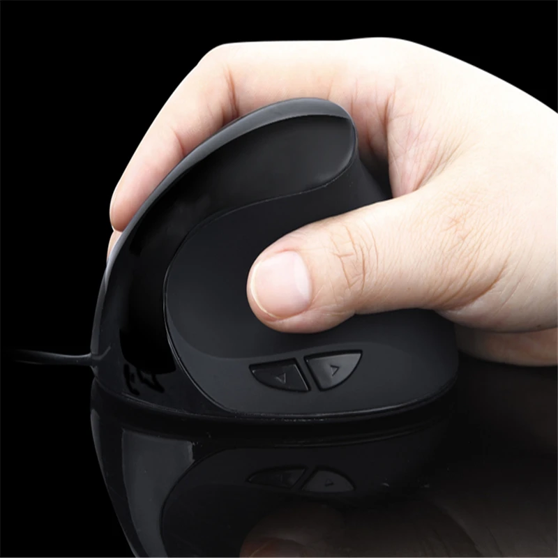 Mouse Raton Professional Wired Ergonomic Vertical Optical USB Mouse Wrist Healing Rechargeable computer mouse 18Aug3