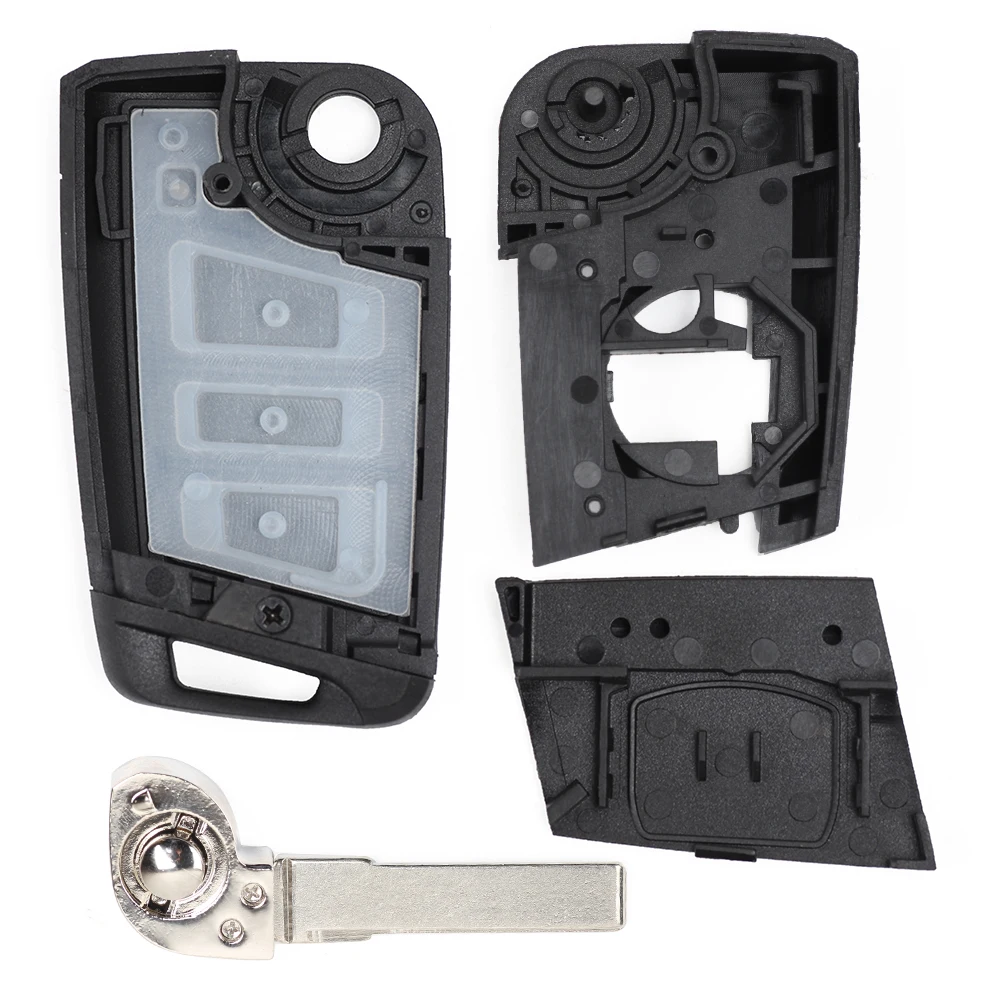 Новинка запасной чехол Keyecu для дистанционного ключа пульта с 3 кнопками подходит