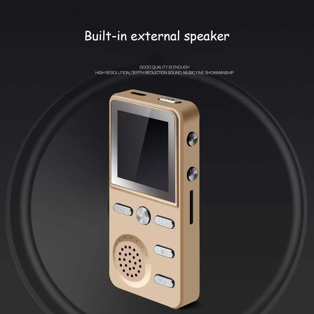Металлический 8 Гб MP3 плеер HIFI MP3 спорт музыка многофункциональный FMLoudly стерео плееры с USB кабелем