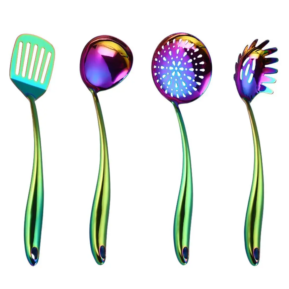 Цветной шпатель Тернер набор ложек для склеивания из нержавеющей стали с