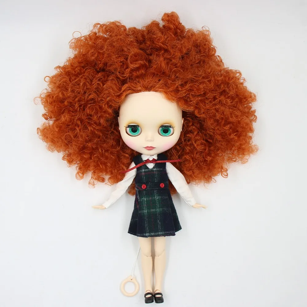 Icy factory шарнирная кукла blyth toy каштановые волосы соединение тела белая кожа BL2231/2237 30 см 1/6