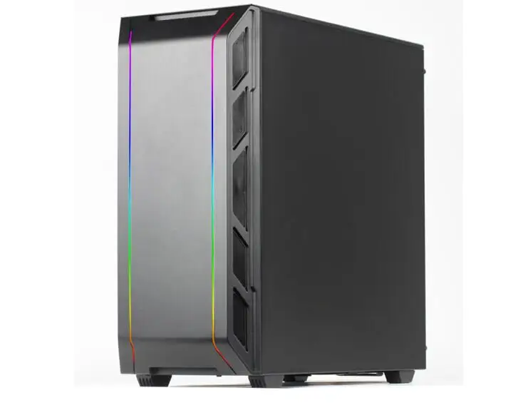PHANTEKS P350X настольный компьютер с водяным охлаждением шасси(светильник "Symphony" управление/E-ATX поддержка материнской платы) с TT TR2 1000W мощность