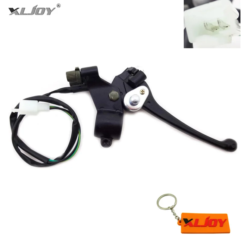 XLJOY двойная ручка тормозной рычаг для 49cc 50cc 70cc 90cc 110cc китайский ATV Quad Мотоцикл Мотокросс