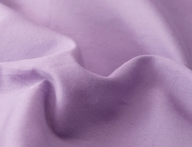 4 шт. 100% хлопок элегантные светло фиолетовые постельные принадлежности комплекты