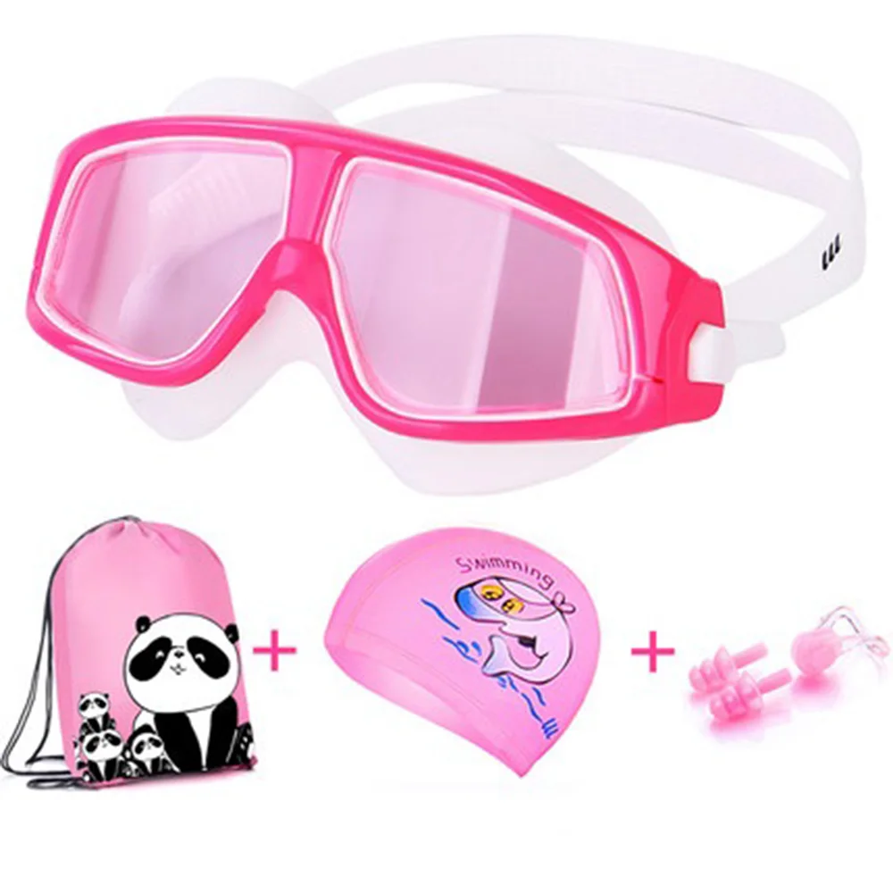 YOUYOU большой система антитуман УФ очки для плавания детские ветрозащитный