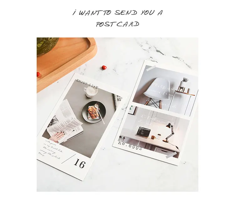 Infeel. me кухня любовная открытка Закладка Письмо бумага поздравительная открытка 1 лот = 1 упаковка = 30 шт