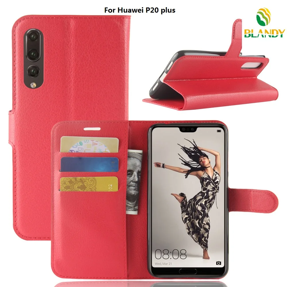 

10pcs/lot For Huawei P20 plus lite Lychee Wallet Leather Case Stand Card Holder For Huawei honor 7C enjoy 8 Y7 Prime pro 2018
