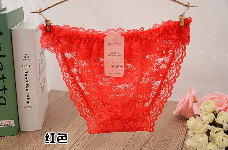 hot sale sexy underware women briefs transparent panties cute vs pink lace panty hollow out brief thongs and g strings |