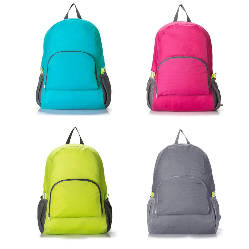 4 Цвета Новое поступление Нейлон складной ноутбук рюкзак школьный книги камера