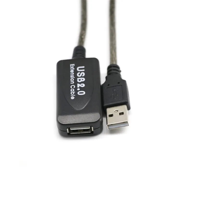 15 футов 5 м USB 2 0 Удлинительный ретрансляционный кабель усилитель сигнала A штекер