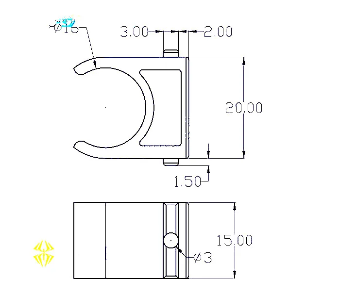 4 шт./партия зажимы 12 мм 16 | Игрушки и хобби