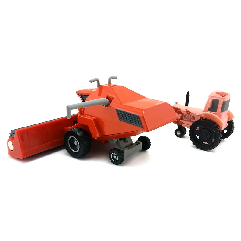 Disney Pixar Cars Frank And Tractor литой игрушечный автомобиль для детей подарки 1:55 Сплав новая