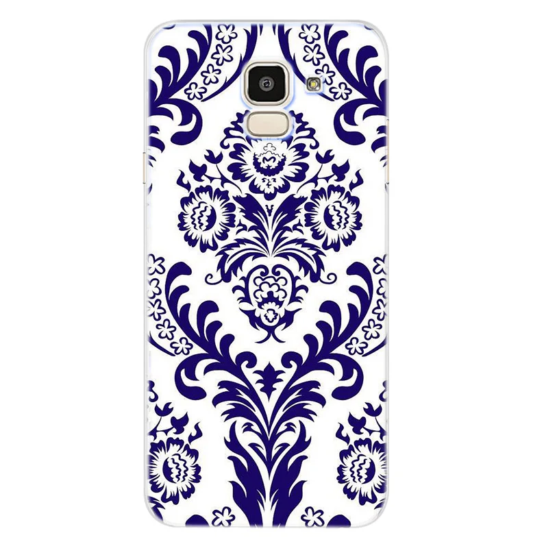 Для Samsung Galaxy A5 2016 2015 2017 prime J1 J2 J3 J5 J7 G530H S8/plus Note 8 TPU силиконовый чехол с цветком