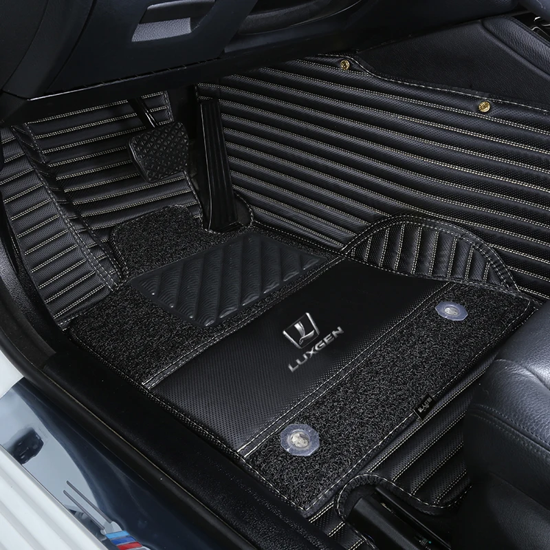 Кожаные Коврики для автомобиля Dongfeng Fengxing X5S T5 SX6 S500 Joyear XV X3 X5 X6 S50 EV XL|Автомобильные
