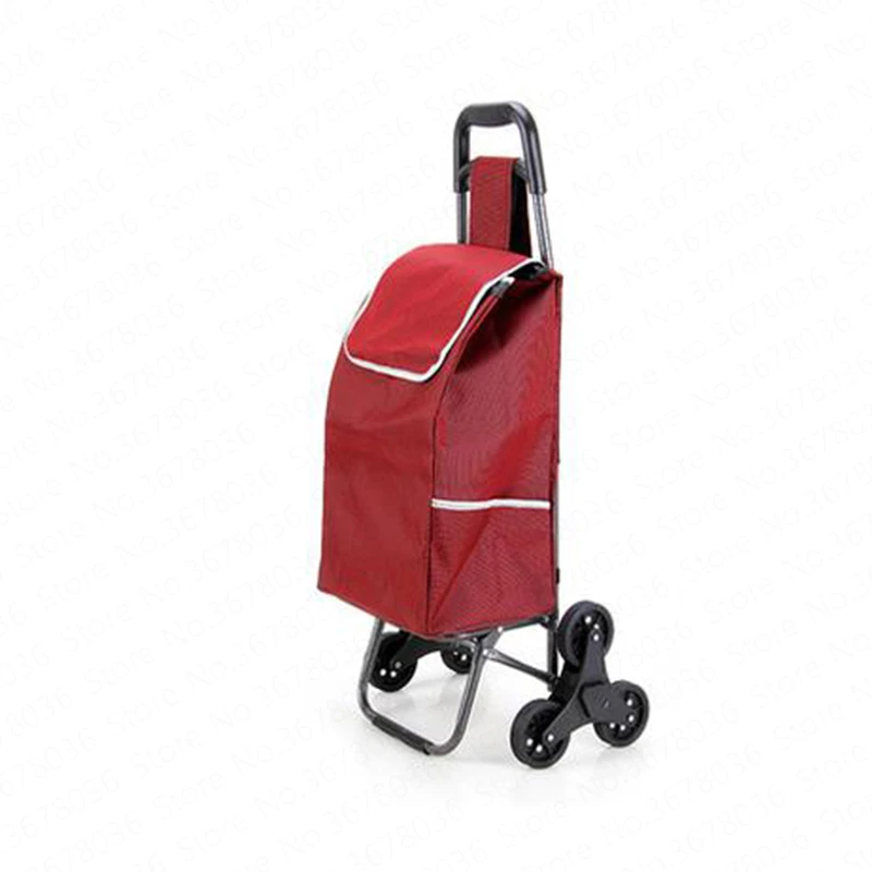 Корзина для покупок небольшая лестница альпинизма складная портативная тележка