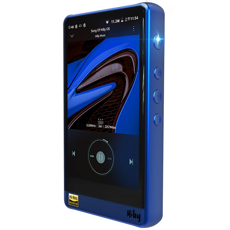 HiBy R6 Высокое разрешение аудио портативный плеер Hi-Res музыкальный плеер Bluetooth MP3 плеер HiFi музыкальный плеер Amazon музыка Ultra HD - Цвет: Blue