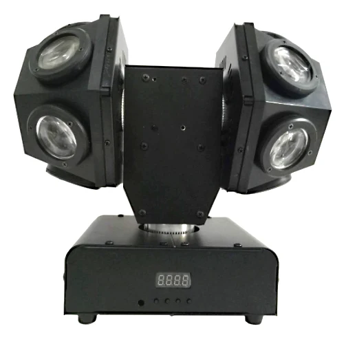 2018 новейший мини LED 12x10 Вт RGBW с движущейся головкой Светодиодный луч двойными
