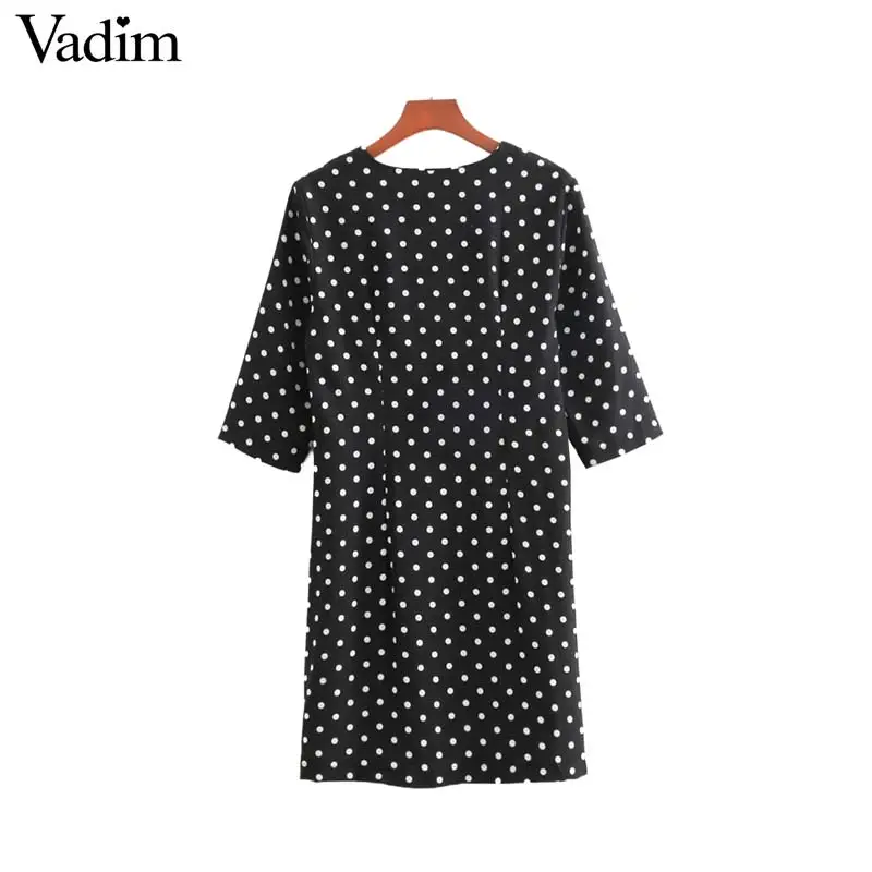 Женское винтажное платье Vadim плиссированное мини-платье с треугольным вырезом и
