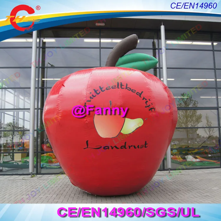 Надувное Яблоко 4 м/6 м/8 м на заказ/огромное яблоко Реплика Бесплатная доставка по