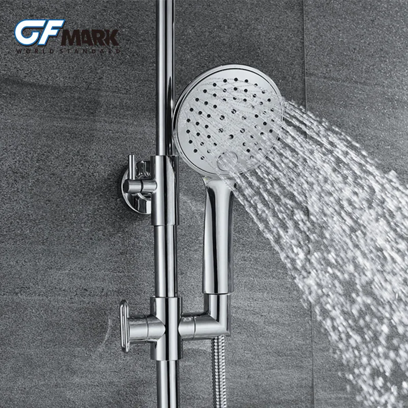 Набор смесителей для душа GFmark регулируемая душевая система из нержавеющей стали