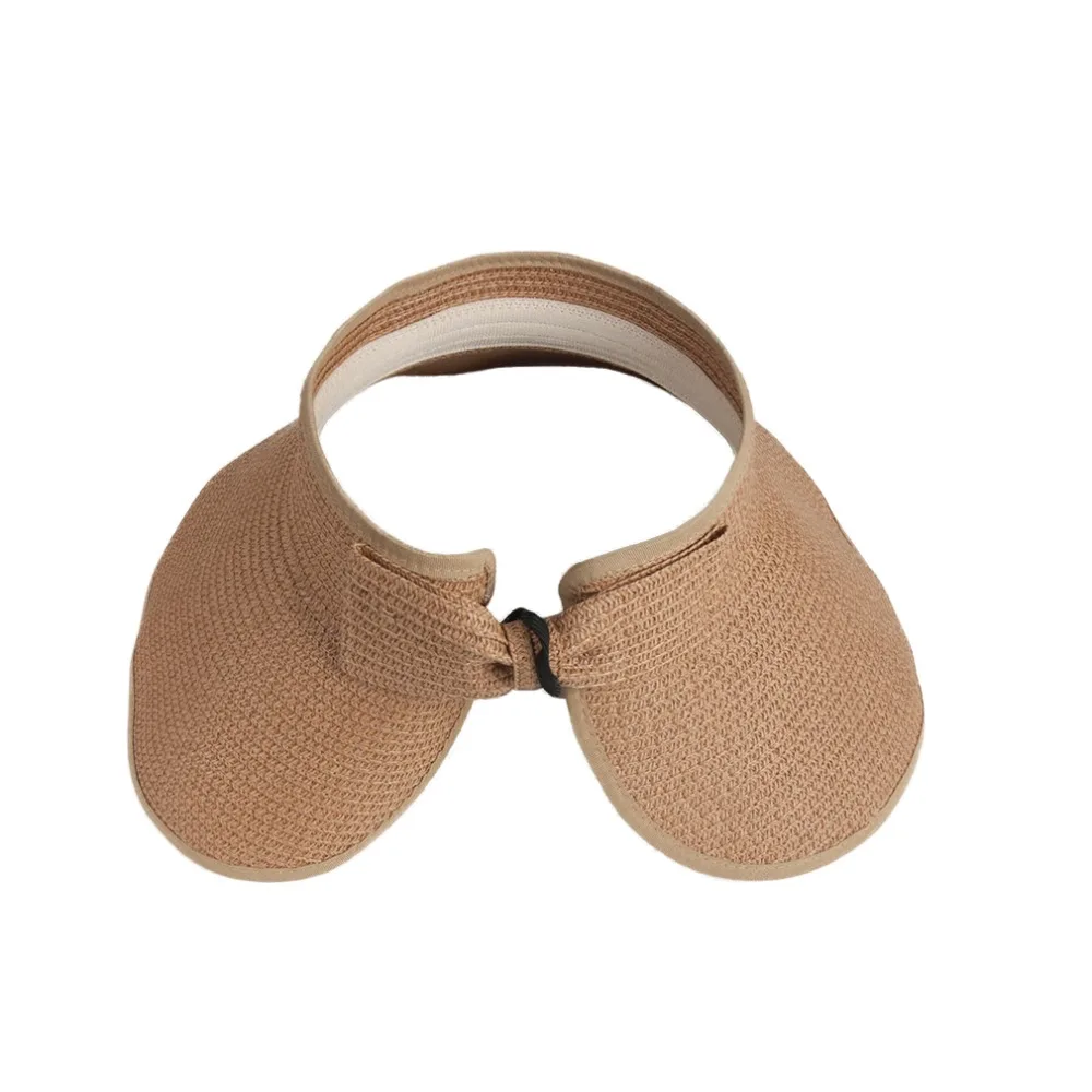 Fur Story 17618 Women's Fashion Straw Hat Bowknot Summer Beach Hats Wide Large Brim Foldable Roll Up Easy Hand-Carry Sun | Аксессуары