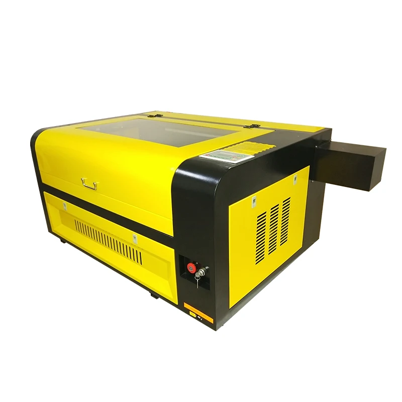6090 130W laser engraving and cutting machine CNC engraver with Y-axis double linear guide CO2 tube Ruida control system | Инструменты