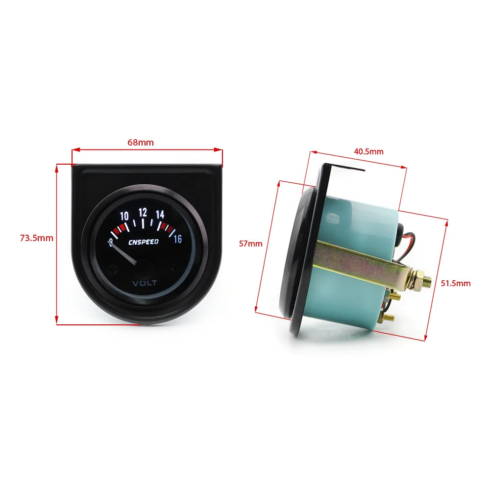 Измеритель уровня масла и воды CNSPEED YC101410 прибор для измерения топлива