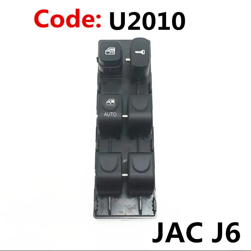 Синий Передняя левая дверь автомобиля стекло лифт переключатель для JAC J5, JAC J6 - Цвет: Синий