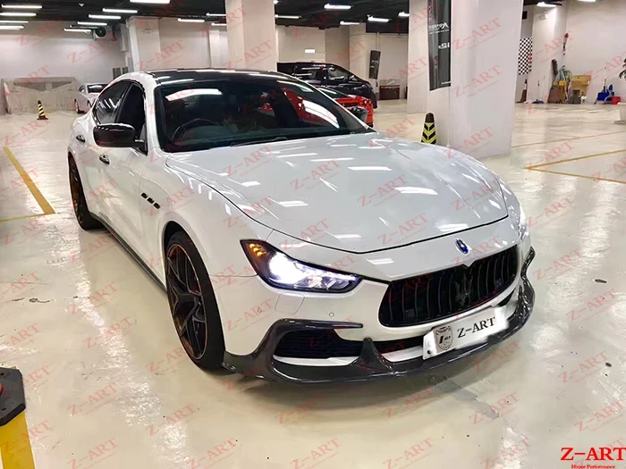 Z-ART Комплект кузова из углеродного волокна для Maserati Ghibli комплект настройки углеродного волокна для Ghibli- углеродное волокно аэродинамический комплект