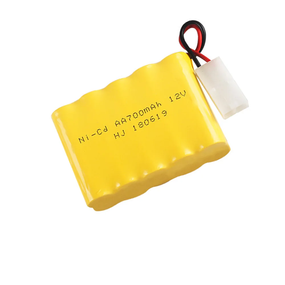 12V NI-CD аккумулятор 700mah X Тип для RC игрушечного автомобиля лодки пистолета танковых