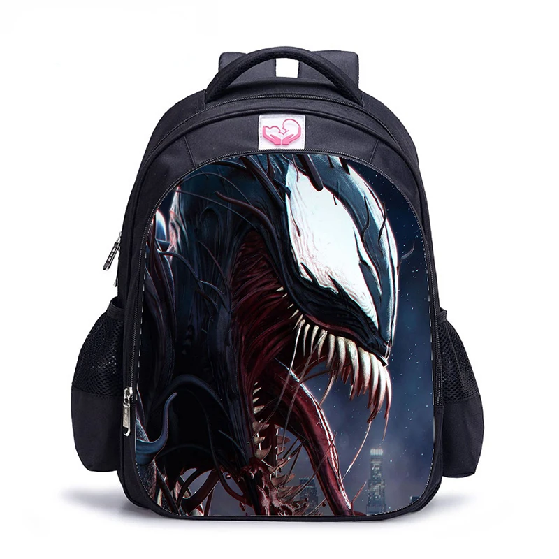 017 16 дюймов Venom рюкзак мешок книги для детей Для мужчин рюкзаки для мальчиков детей школьные сумки для подростков Mochila - Цвет: 017