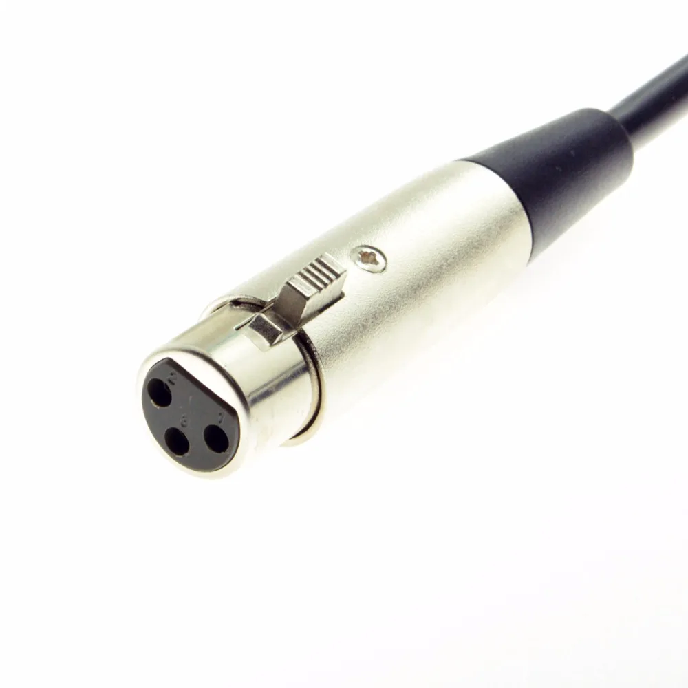 3 метра USB 2 0 до 3PIN XLR Женский Микрофон Студийный аудио кабель 3M для nstruments запись