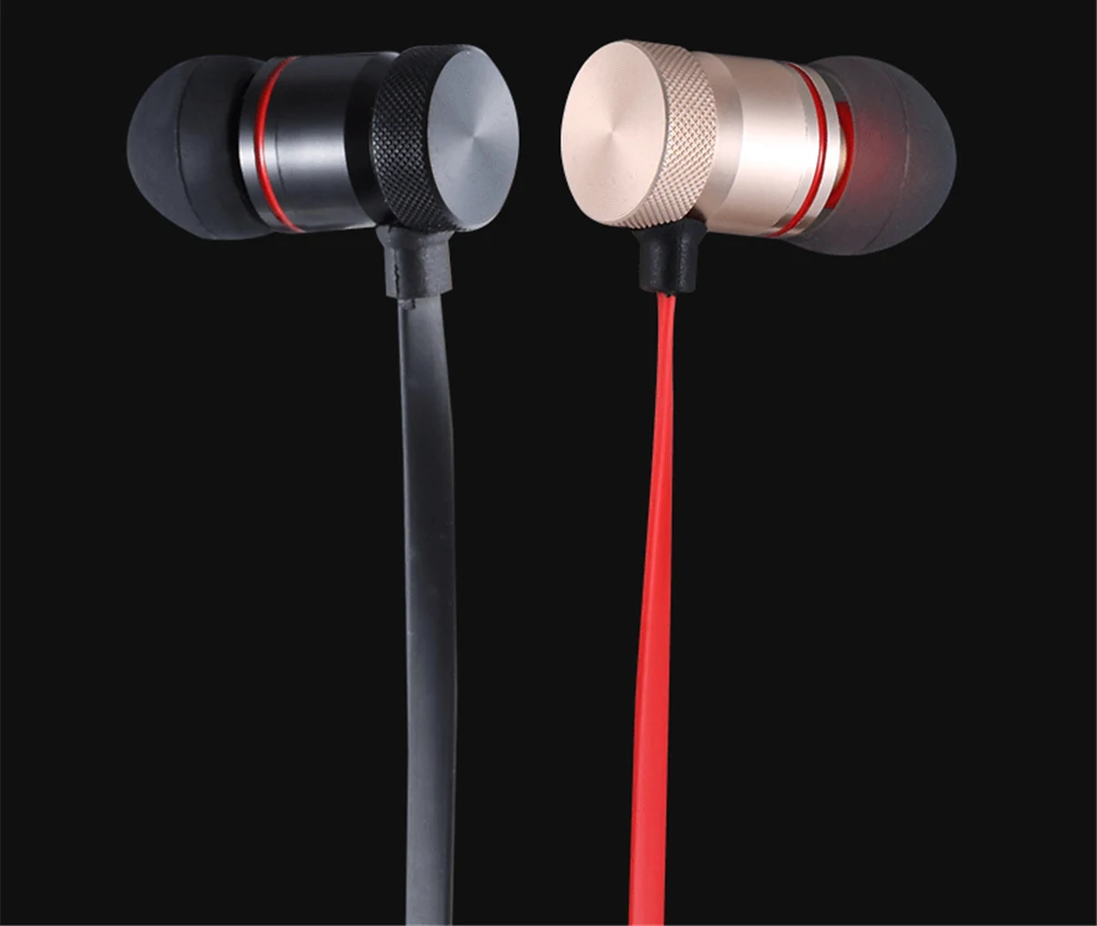 Briame Металл Спорт Беспроводной наушники Bluetooth наушники пот доказательство наушники Магнитный динамик стерео гарнитура для мобильного телефона