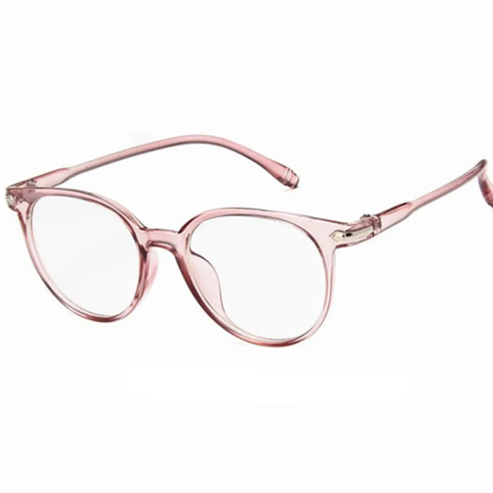 Super Light-weight Vintage Round Frame Original Clear Lens Glasses Retro Circling Women Eyeglasses Men Oculos | Аксессуары для