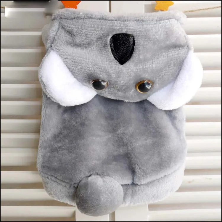 Забавный костюм для Хэллоуина коала медведя одежда домашних животных кота