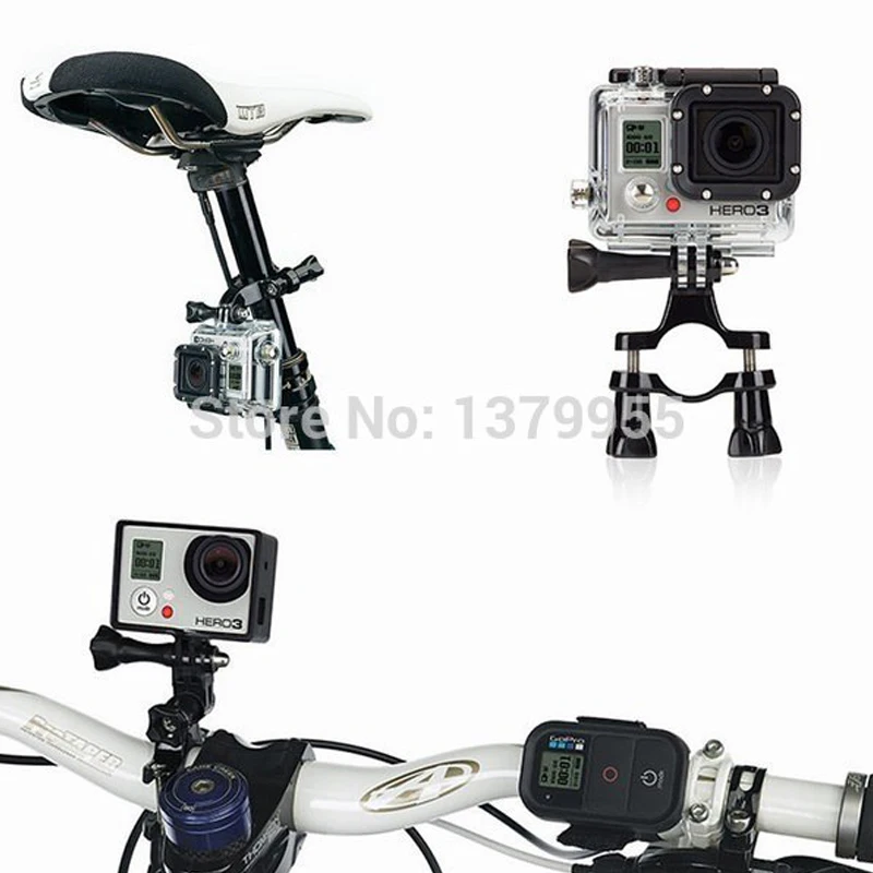 Камера движения велосипеда и мото держатель адаптер фиксированный для GoPro Hero 7 6 5 4