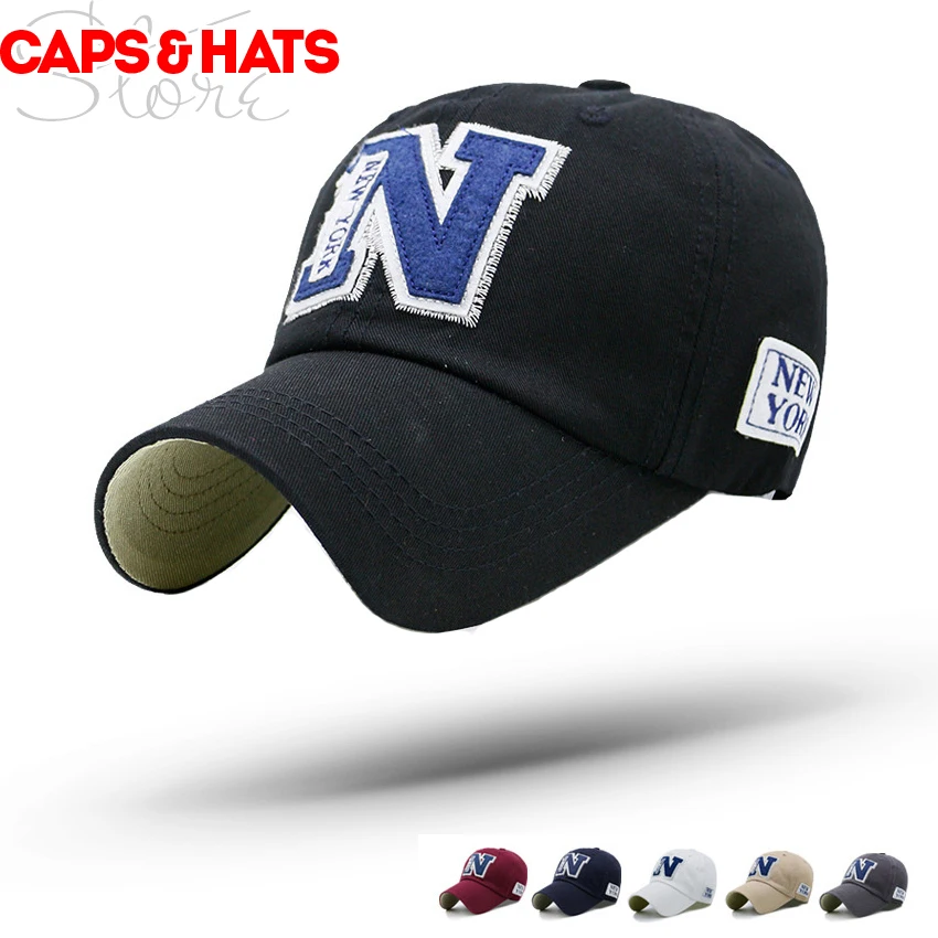 2019 Casquette Нью Йорк Письма Вышивка На кепке Mujer Бейсбол кепки для мужчин гольф