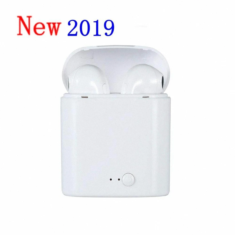 I7s TWS Bluetooth наушники стерео беспроводные с зарядным боксом микрофон для iphone samsung