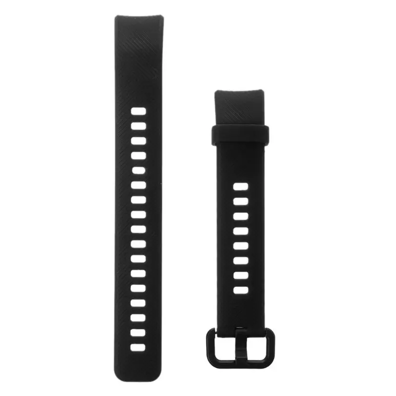 Силиконовый ремешок для часов для huawei Honor Band 4 стандартная версия Смарт-часов - Цвет: Black
